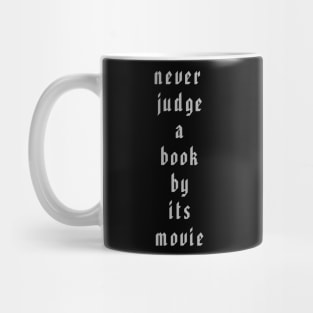 Never Judge a Book by its Movie Mug